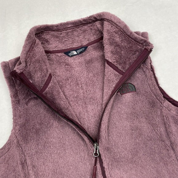 The North Face Vest Women's Large Purple Osito Full Zip Soft Fleece Sleeveless - Picture 4 of 10